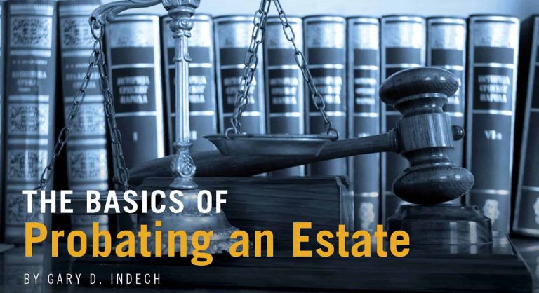 THE BASICS OF PROBATING AN ESTATE