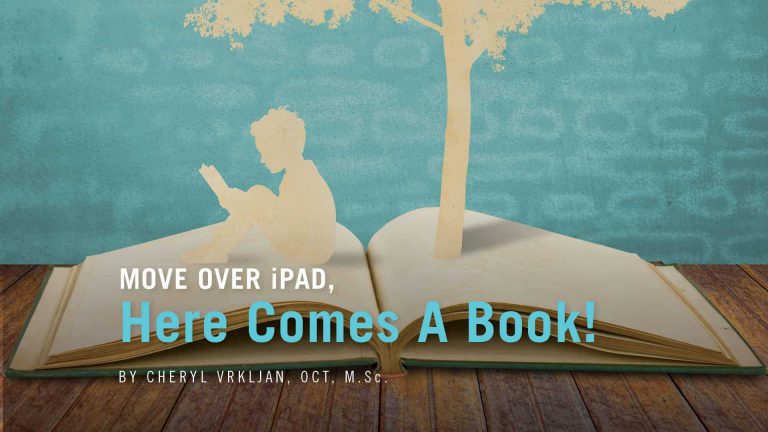 Move Over iPad,  Here Comes A Book!